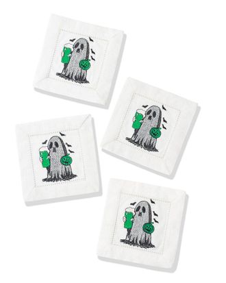 Tiramisu Boo-Zy Brew Cocktail Napkins Set