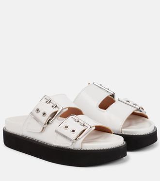 Ganni Sandali in pelle