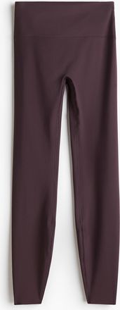 H&M Sport-Leggings mit Cool Handfeel DryMove - Brown