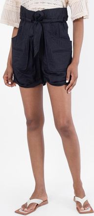 Isabel Marant Sereni Wrinkled Adventurer Shorts, Brand Size 36 ( US Size 4 )