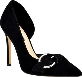 Nine West Finite Black Suede WNFINITE-002 Womens