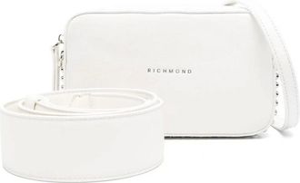 John Richmond Tassen, Dames, Wit, ONE Size, Polyester, Shoulder Bag