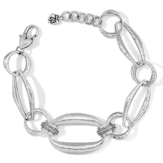 Brighton Womens Meridian Lumens Nexus Bracelet In Silver