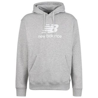 New Balance Sport Essentials Fleece Logo Hoodie Hoodie f&uuml;r Herren | grau