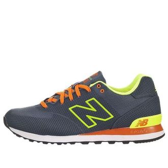 New Balance 574 Woven Low Cut Blue/Yellow ML574ALG