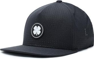 Black Clover Cyprus 2 Snapback Adjustable Hat Baseball Caps Black/Silver, Polyester/Spandex