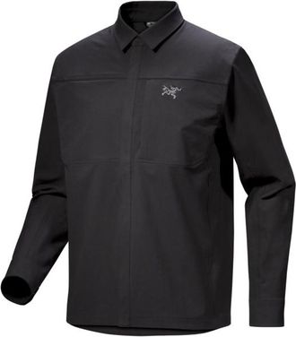 Arc'teryx Cronin Cotton Overshirt Hemd f&uuml;r Herren | schwarz