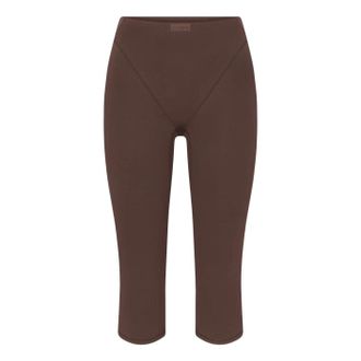 Nike (WMNS) Nike x SKIMS Matte 17 V-Line Crop Legging Dark Sepia PTLEG9494W-DSP
