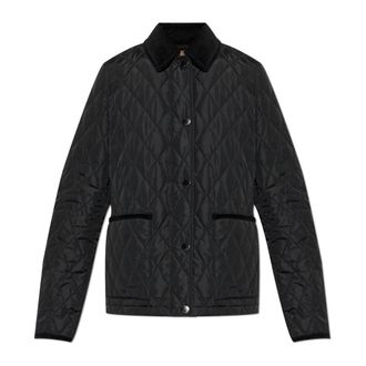 Burberry Light Jackets, female, Black, Size: XS Insulated quilted jacket
