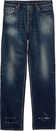 Prada Jeans con effetto vissuto - Blu