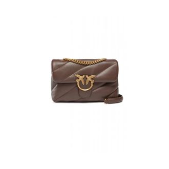 Pinko Pinko, Dames, Tassen, Bruin, Maat: ONE Size Katoen