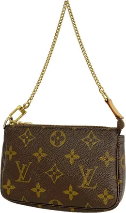 Louis Vuitton Brown Pouch (Pre-Owned)