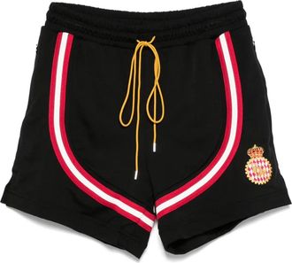 Rhude Shorts sportivi in misto cotone - Nero