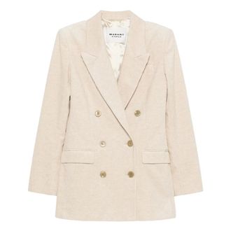 Isabel Marant Rasma Blazer - female - Marant &eacute;toile - Blazers - Beige - XS - Jackets