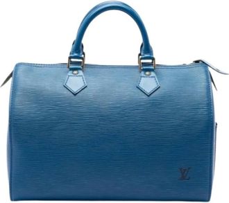 Louis Vuitton Pre-owned Speedy 35 - - Pre-owned - Donna - Blu - ONE SIZE