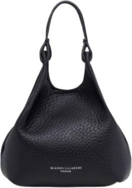 Gianni Chiarini Dua Handtas - Dames - Handtassen - Zwart - ONE Size - Leer - Tassen
