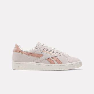Reebok Womens Club C Grounds Uk In Luxe/Pinkclay/Chalk M