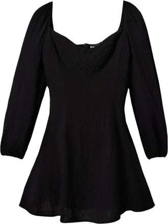 Desigual Carla Vest - Dames - Korte kleedjes - Zwart - XL - Kleedjes