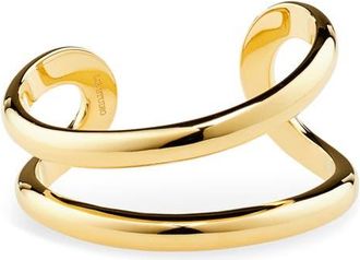 LIÉ STUDIO The Maggie Cuff Bracelet in Gold at Nordstrom, Size X-Small