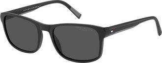 Tommy Hilfiger TH 2325/S Polarized 807/M9 Mens Sunglasses Black Size 56