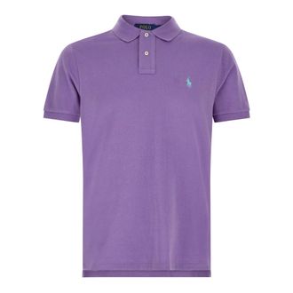 Polo Ralph Lauren Polo Shirt - male - Polo Ralph Lauren - Polo Shirts - Purple - S - Tops