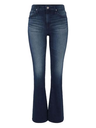 AG - Adriano Goldschmied Farrah button-fastening jeans - women - Cotton/Lyocell/Polyester/Elastane - 24 - Blue