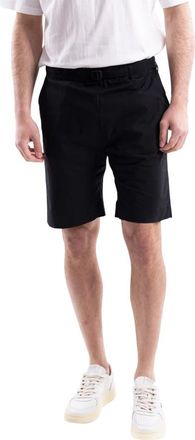 The Editor Bermuda Shorts - Heren - Korte Broeken - Zwart - M - Katoen - Korte Broeken