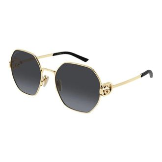 Gucci Gg2046S 001 Sunglasses - female - Gucci - Sunglasses - Yellow - 58 MM - Accessories