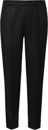 Michael Coal Broeken, Heren, Zwart, W34, Katoen, Pantalone TK America