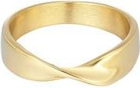 Adornia 18K Gold Plated Twisted Band Ring at Nordstrom Rack, Size 7
