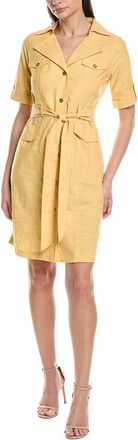 Sharagano Short Sleeve Shirtdress