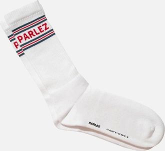 Parlez Clothing Mens Parlez Onere Socks - White - Size: 16/14.5/8/15/8.5/15.5/9/13/13.5/14/6.5/7/7.5/11.5/5/12/5.5/12.5/6/3.5/3/10.5/4/11/4.5/2.5/9.5/10/One size