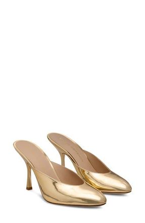 Stuart Weitzman Madison Mule 85 in Platino at Nordstrom, Size 8.5