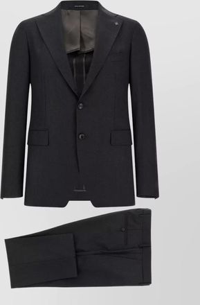 Tagliatore virgin wool single-breasted coat