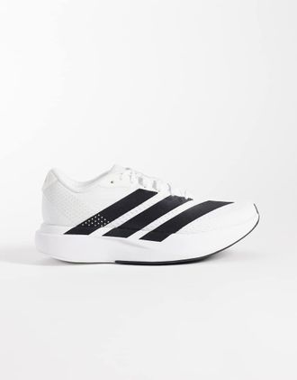 adidas adidas Running Adizero Pacer sneakers bianche e nere-Nero