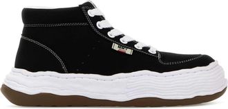 Miharayasuhiro Black Canvas Oliver Sneakers