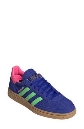 adidas Handball Spezial Sneaker in Lucid Blue/Lime Burst/Pink at Nordstrom Rack, Size 12