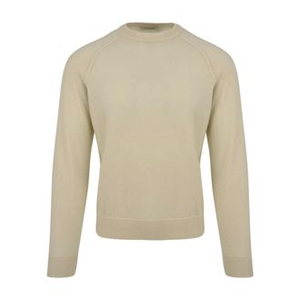 FILIPPO DE LAURENTIIS Sweatshirts, male, Beige, 2XL, Mens Jumper White Model Gc1Mlr2A