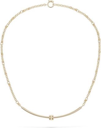 Spinelli Kilcollin Gravity Arc Diamond Necklace in Yellow Gold at Nordstrom