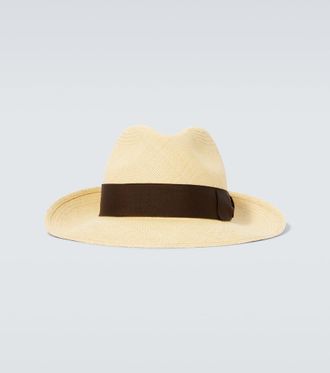 Borsalino Amedeo straw Panama hat