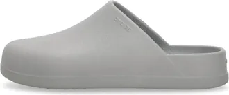 Crocs Heren Dylan Klomp Lichtgrijs - Heren - Slip ons - Grijs - 39 EU - Leer - Schoenen