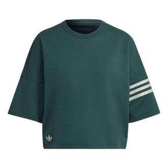 adidas (WMNS) adidas Adicolor Neuclassics T-Shirt Green HS6774