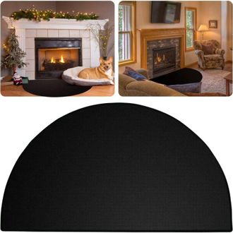 OEM Alfombrilla Ign&iacute;fuga Para Chimenea - 106x61cm Alfombrilla Para Chimeneas Resistentes Al Fuego Alfombrilla Ign&iacute;fuga Para Chimeneas De Interior Y Exteri