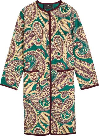 Etro Reversible Jacquard Jacket - Multi Print - 42 (UK10 / S)