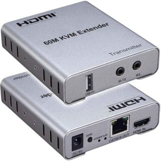 Trade Shop Andowl - Extender Estensore Kvm Hdtv 4k 60 M Con Audio Supporta Video 1080p/60hz Q-hd1500