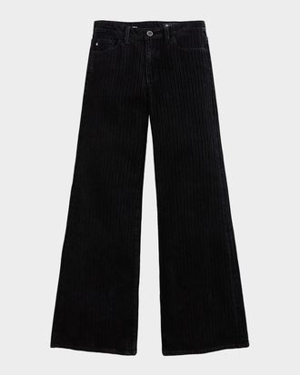 AG - Adriano Goldschmied Saige Mid-Rise Wide-Leg Jeans