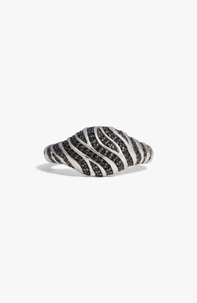 Awe Inspired Primal Panthera Signet Ring in 925 Sterling Silver at Nordstrom