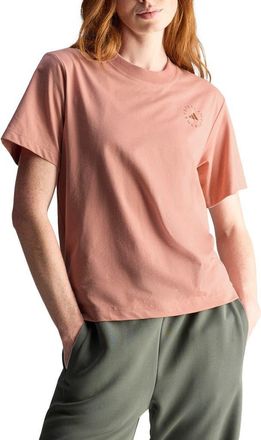 adidas Stella McCartney Short Sleeve T-Shirt in Light/Pastel Pink at Nordstrom Rack, Size X-Small