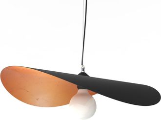 Lumicom Piuma L&aacute;mpara De Techo &Oslash;90 Bicolor Glossy