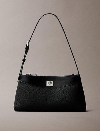 Calvin Klein Bolso De Hombro Con Cierre Giratorio Distintivo